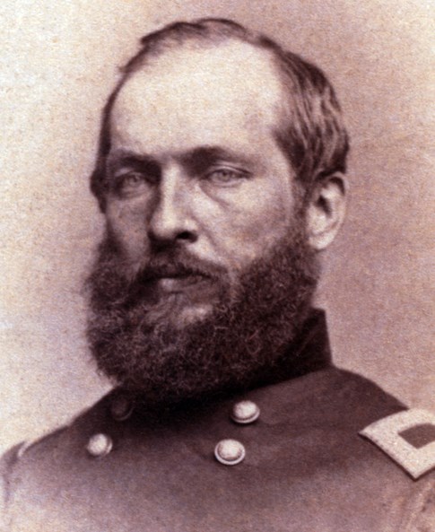James in his Ciivl War uniform