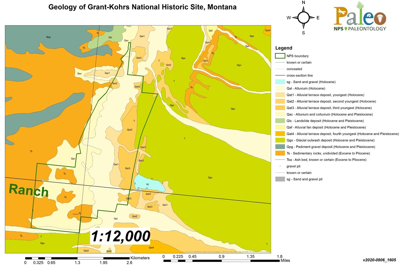 geologic map of the park