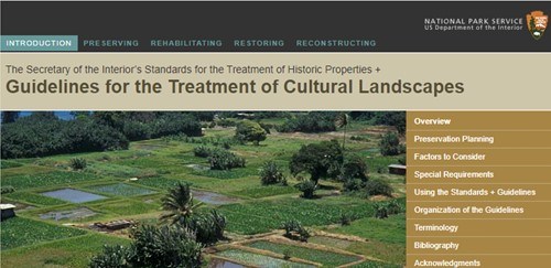 Image of Guidelines for the Treatment of Cultural Landscapes
