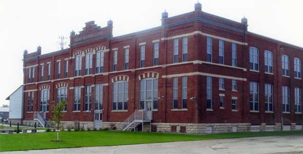 historic brewery after rehabilitation