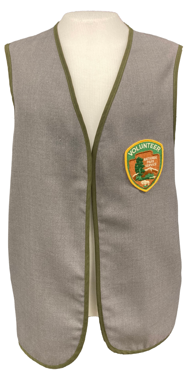 Early volunteer vest gray volunteer vest with volunteer patch
