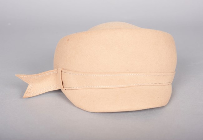 beige wool hat