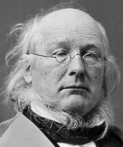 an older man with long white hair and he is wearing wired glasses