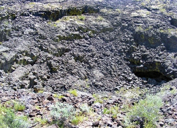 photo of a rocky slope