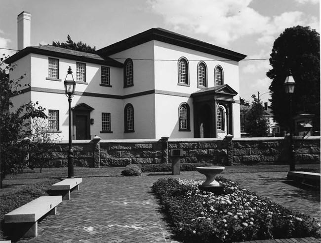 Touro Synagogue, exterior, undated. Touro Synagogue, exterior, undated.