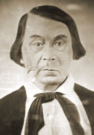 Photo of John Drew, leader of the final Cherokee detachment to land in Indian Territory. Historic photograph of John Drew