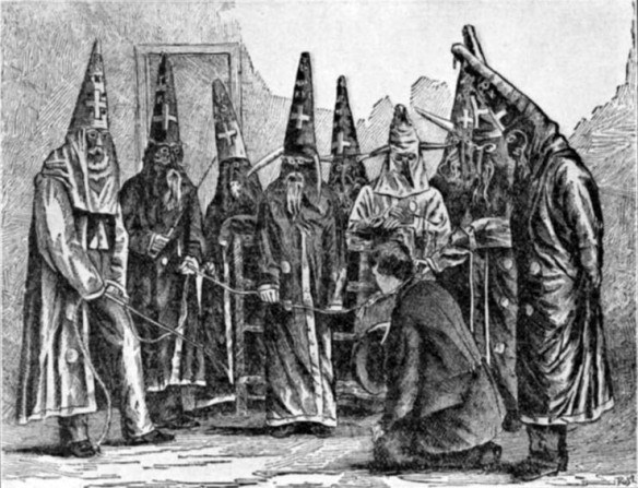 kkk_costumes a group in cloaks