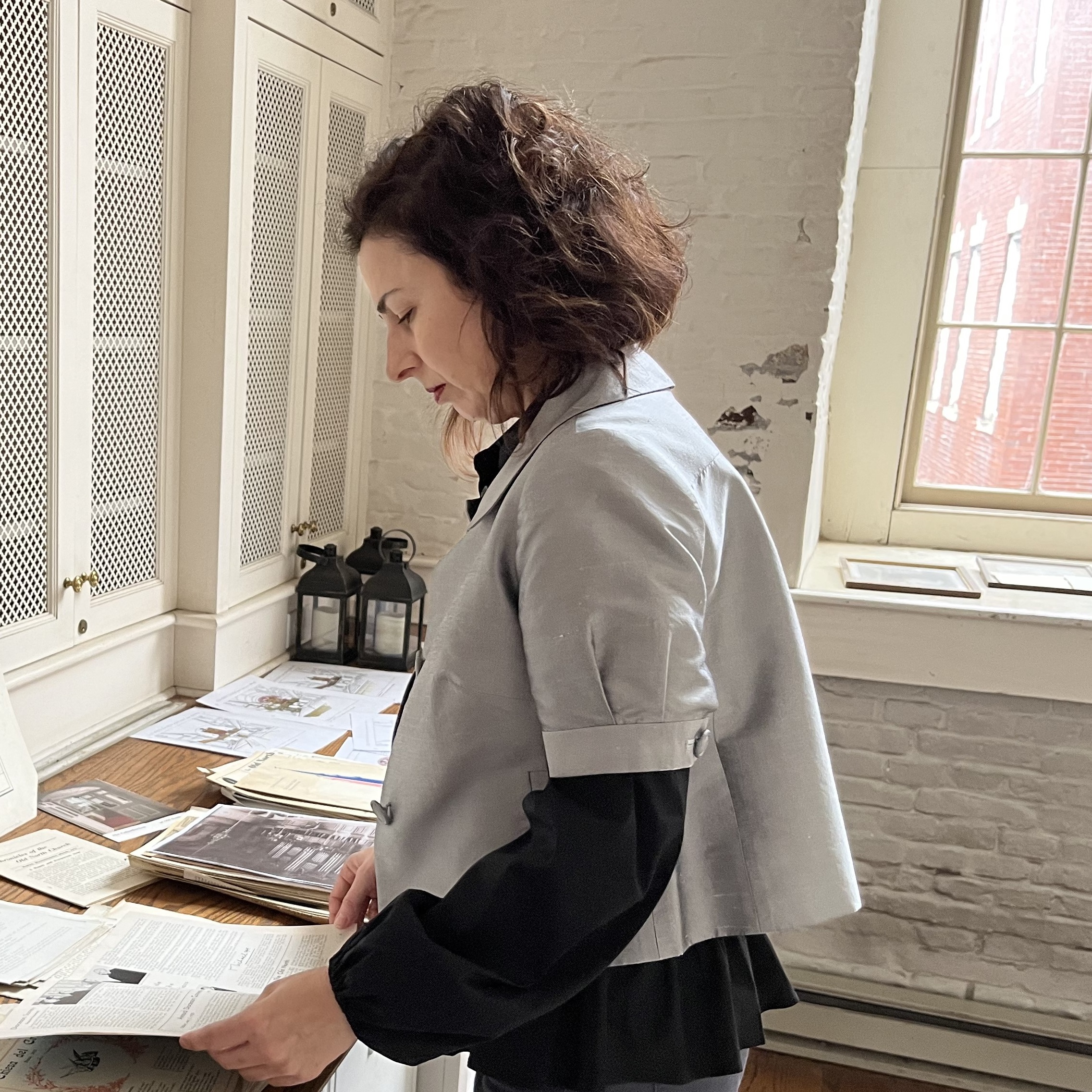 Kristin Gallas at The Old North Church