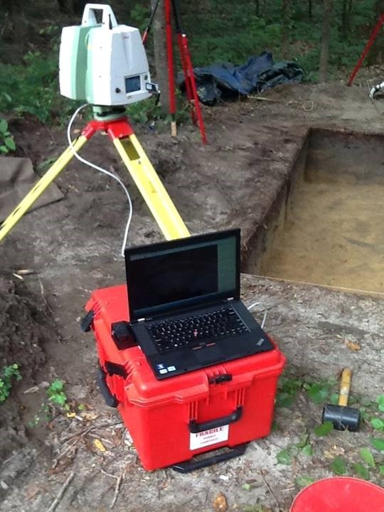 Ground-based LiDAR equipment used for on-site scanning. Ground-based LiDAR equipment used for on-site scanning.