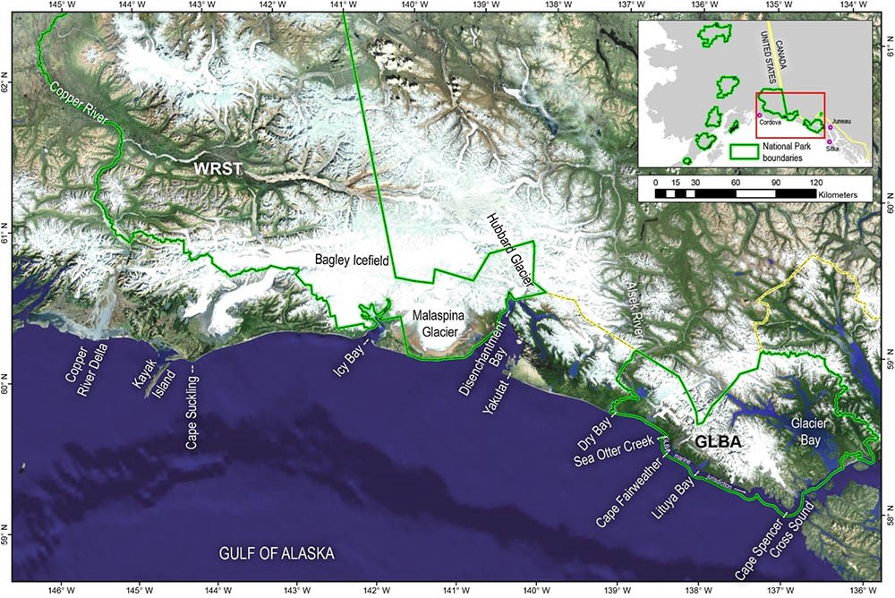 outer coast map_web A map of the outer coast of southeast Alaska
