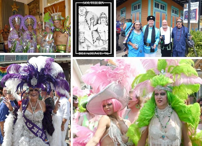 Photos from the Southern Decadence Gallery on the website of the LGBT+ Archives Project of Louisiana