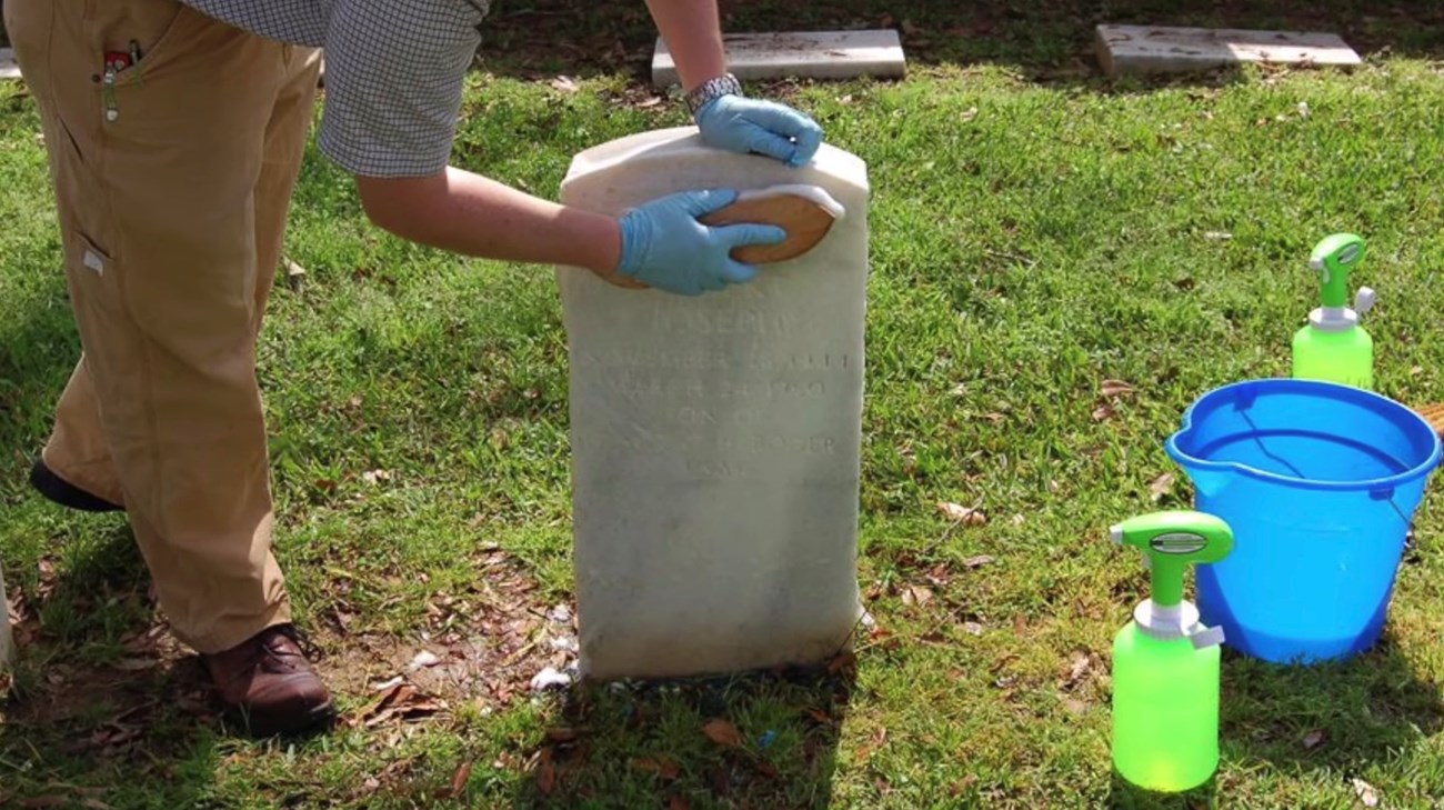 Once the stone is properly reset it should be cleaned.