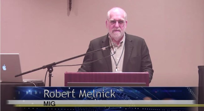 Robert Z. Melnick, MIG Watch a non-audio described version of this presentation on YouTube.