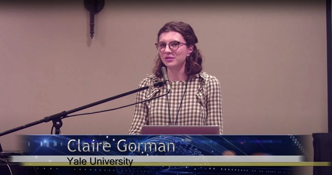 Claire Gorman, Yale University. Watch a non-audio described version of this presentation on YouTube.