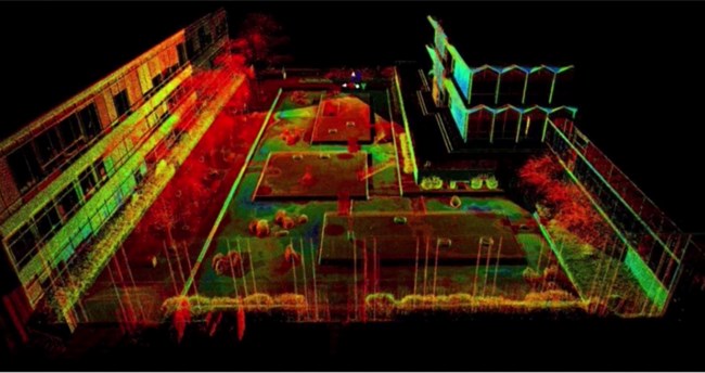 The laser scan was important as it aided discovery of original intent.