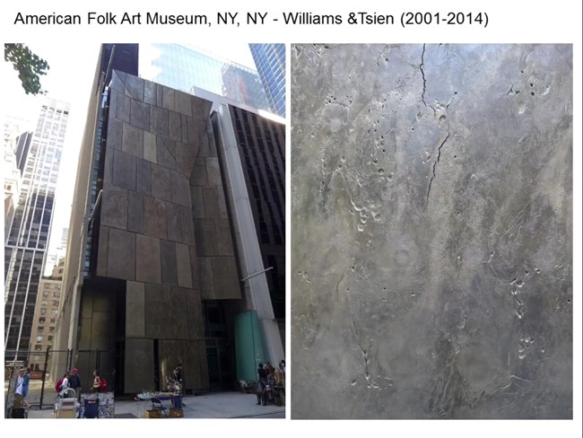 The American Folks Art Museum was demolished after only 15 years.