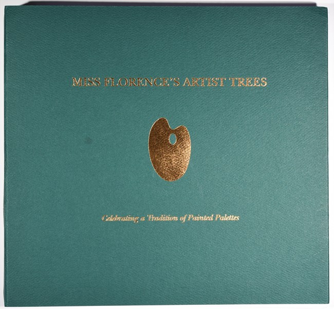 The new book, "Miss Florence's Artist Trees: Celebrating a Tradition of Painted Palettes."