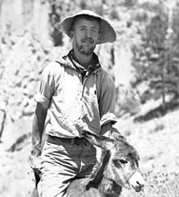 Jesse Nusbaum and a donkey Jesse Nusbaum and Donkey Friend