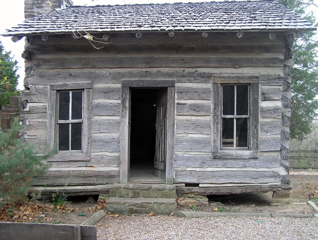 Cherokee homes in Indian Territory like the Foreman cabin looked very similar to those in their old homeland. Log cabin Cherokee home