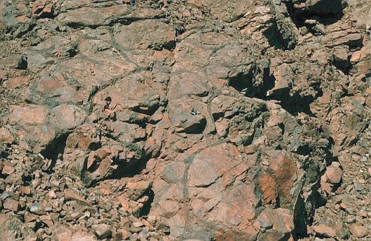 photo of rocky hillslope