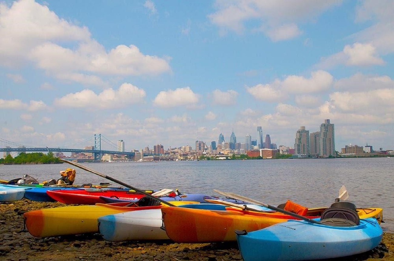 The beautiful Delaware River.  Photo courtesy of Delaware River Sojourn social media.