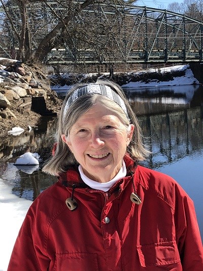 Sally is the Chair of the Lower Farmington and Salmon Brook Wild & Scenic Committee and also chaired the Wild and Scenic Study Committee.  Photo provided by Sally Rieger.
