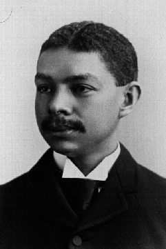 Black and white photo of Taylor as a student at MIT, ca. 1890.