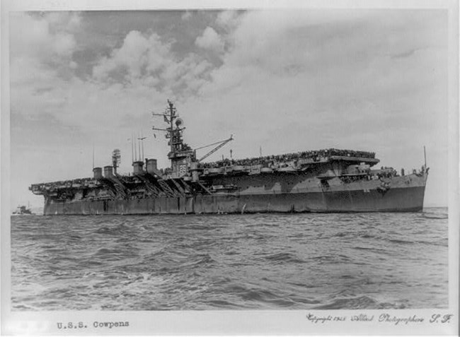 USS Cowpens Historic photo of USS Cowpens