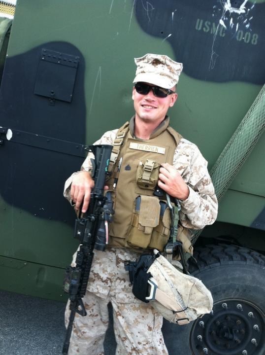 marine in US Marine Corps uniform