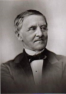 tilden black and white photo of an older man with white hair
