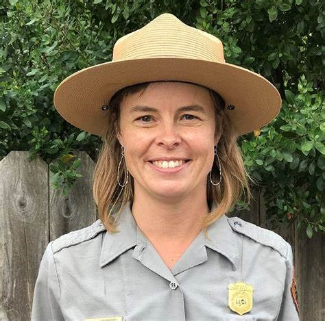 Alison Forrestel close up of woman wearing park ranger uniform