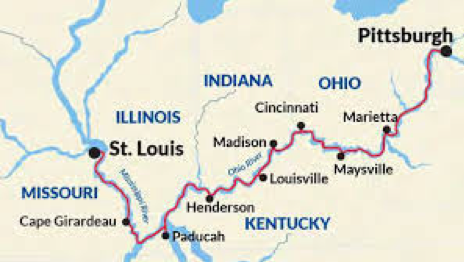 map of eastern states