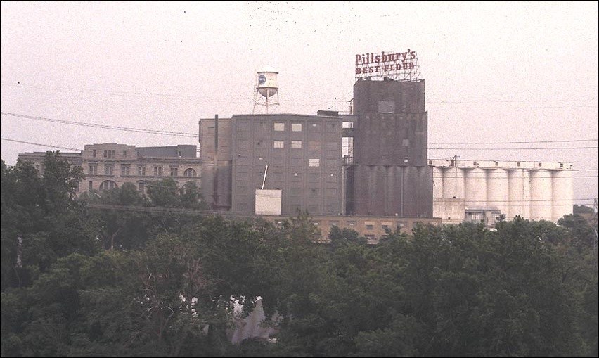 Complex of industrial buildings.