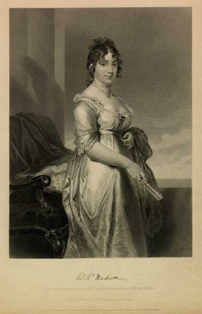 portrait of Dolley Madison
