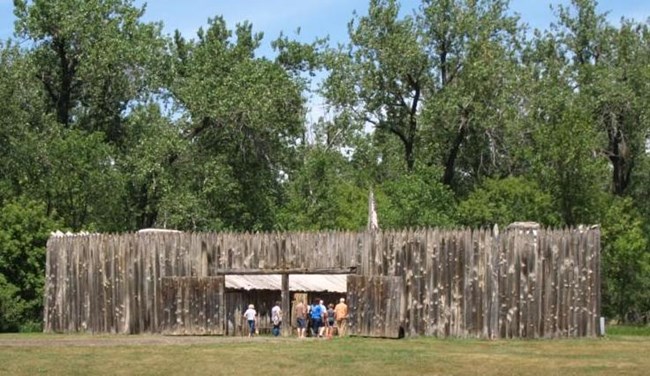 1098 wooden fort