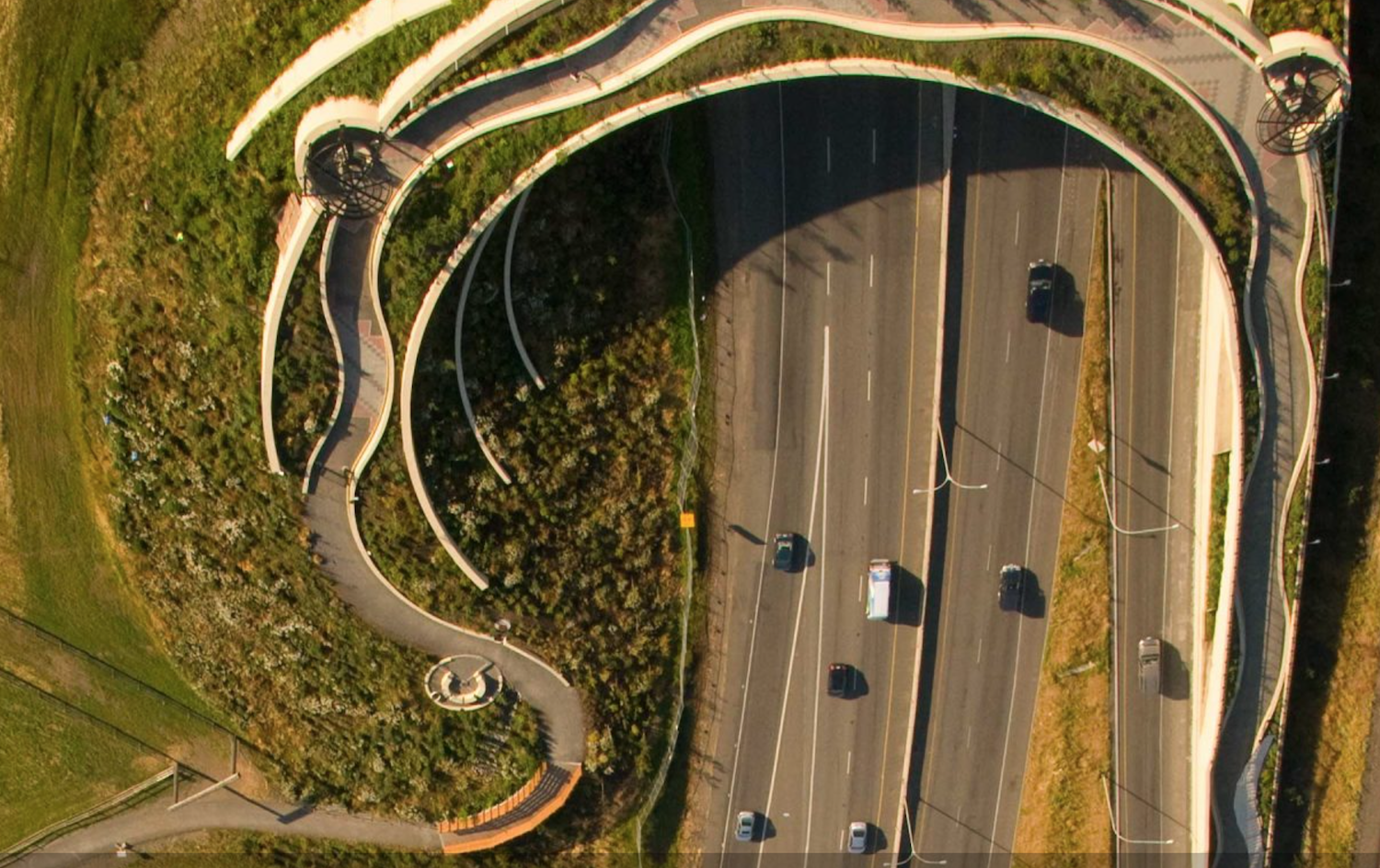 1118 land bridge over highway