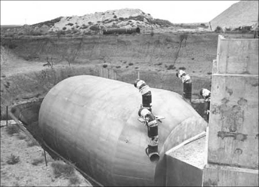 Launch Control Center under construction, 1963.
