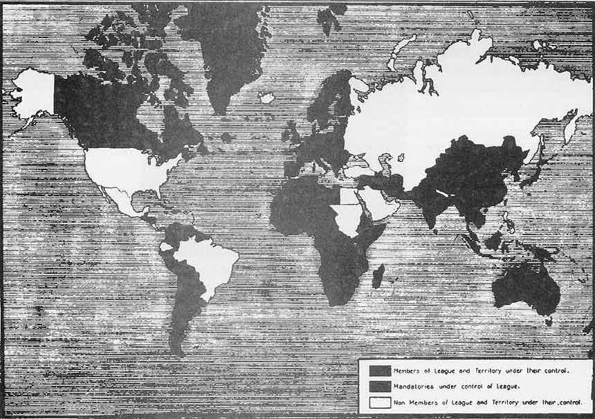 Map of the world. Map of the world.