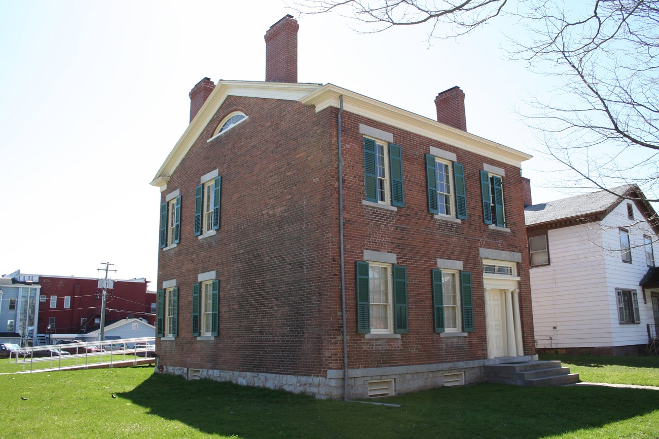 M'Clintock House, NPS photo. M'Clintock House, NPS photo.