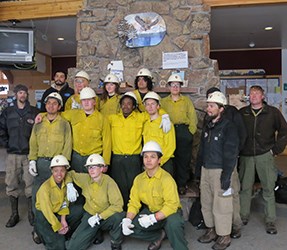 A group of firefighters in uniform