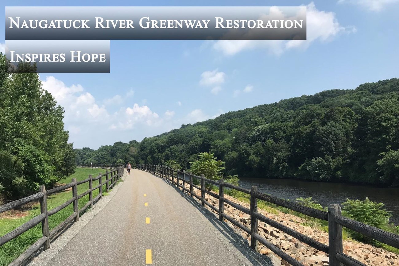 The Derby Greenway, National Park Service photo The Derby Greenway, National Park Service photo