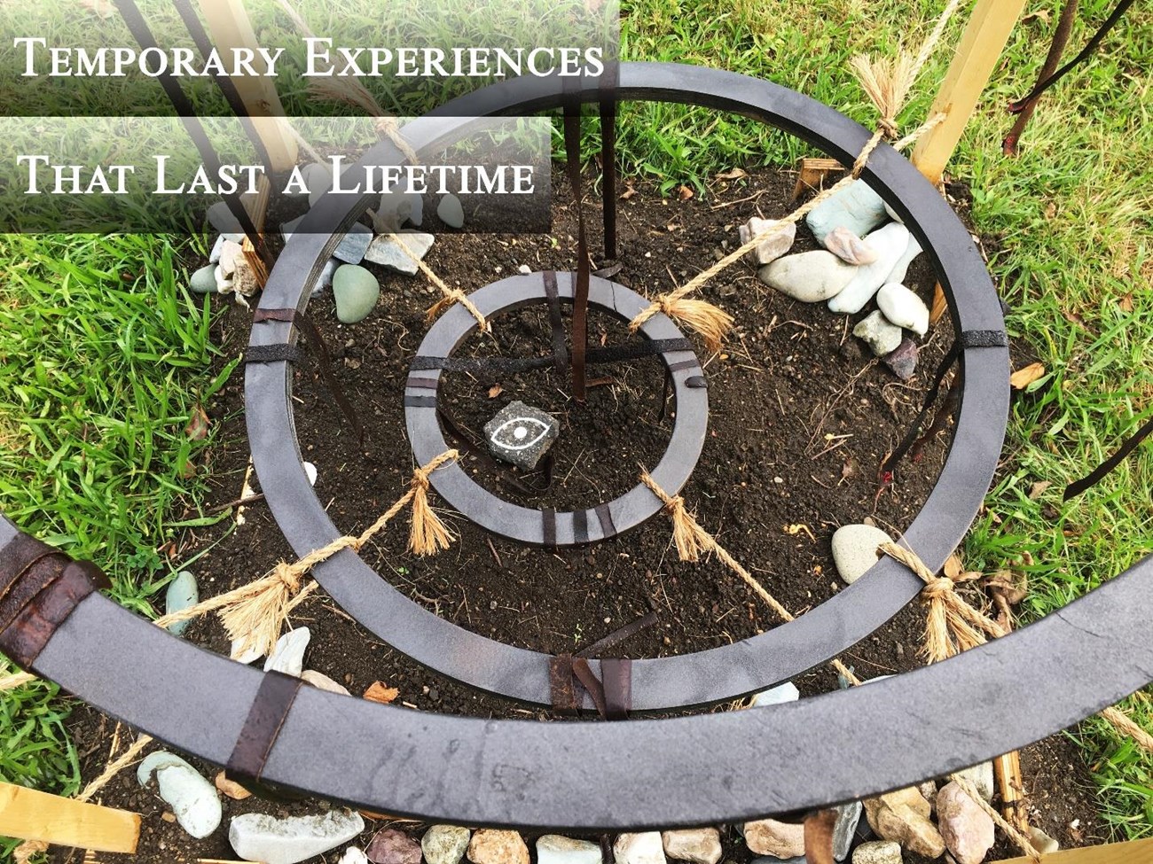 Circular art sculpture. NPS Photo Circular art sculpture. NPS Photo