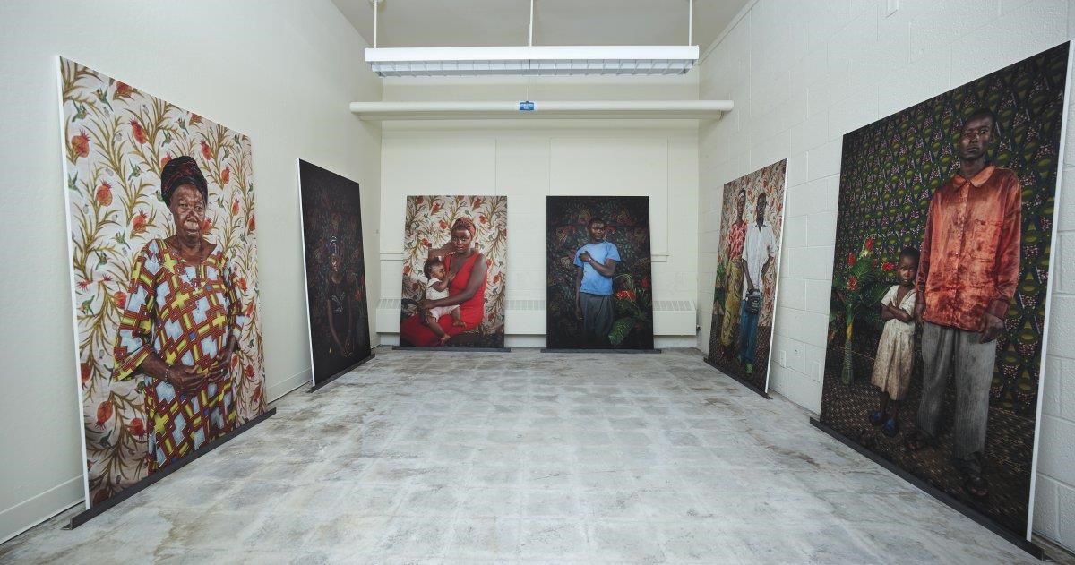 South African artist, Alexia Webster, honored the plights of refugees who have fled from their native countries due to violence in her installation titled “Refugee Street Studio.”Photo courtesy of Robert Divers Herrick, FOR-SITE Foundation. South African artist, Alexia Webster, honored the plights of refugees who have fled from their native countries due to violence in her installation titled “Refugee Street Studio.”Photo courtesy of Robert Divers Herrick, FOR-SITE Foundation.
