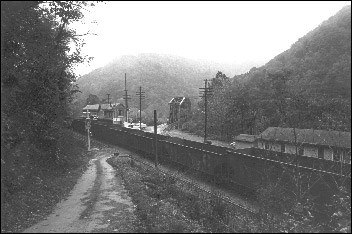 Railroad depot.