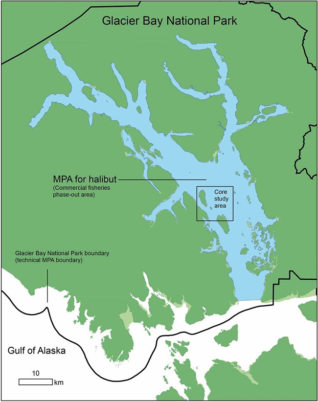 A map of the study area.