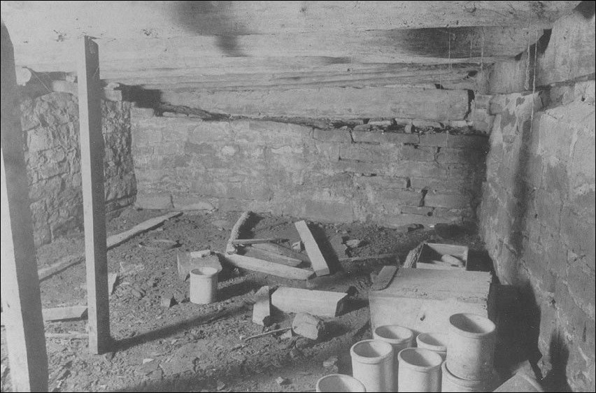View of a cellar.