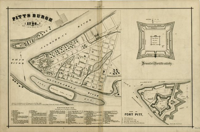 800 map of Pittsburgh