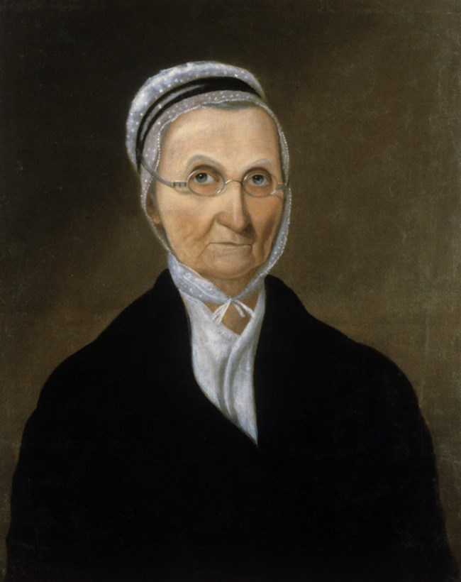 painting of a woman