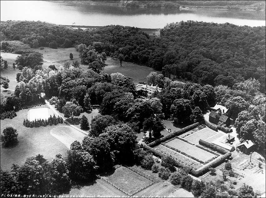 Aerial view of Springwood.