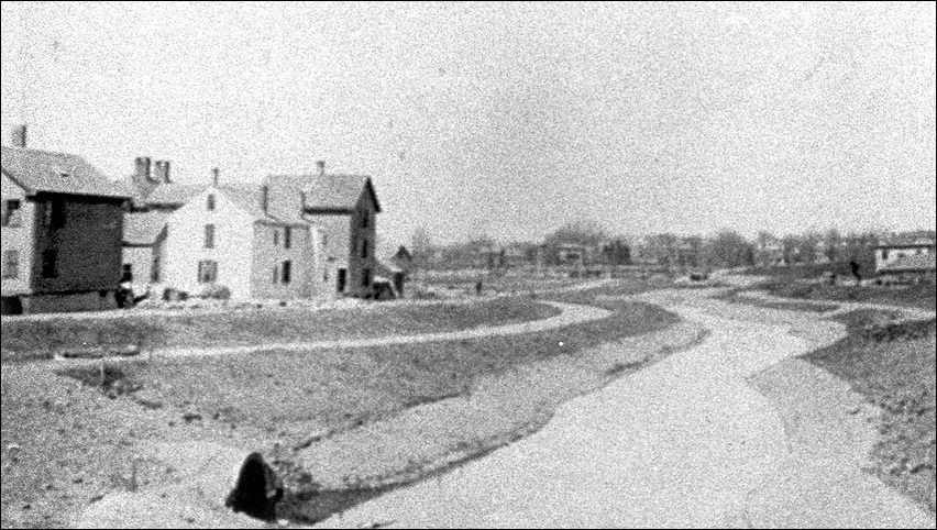 Photo of some houses. Photo of some houses.